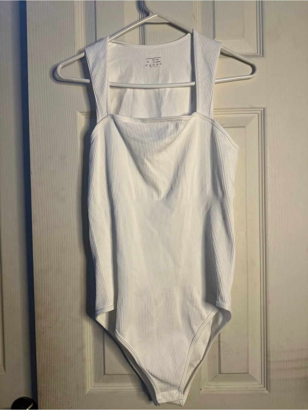 OQQ white bodysuit